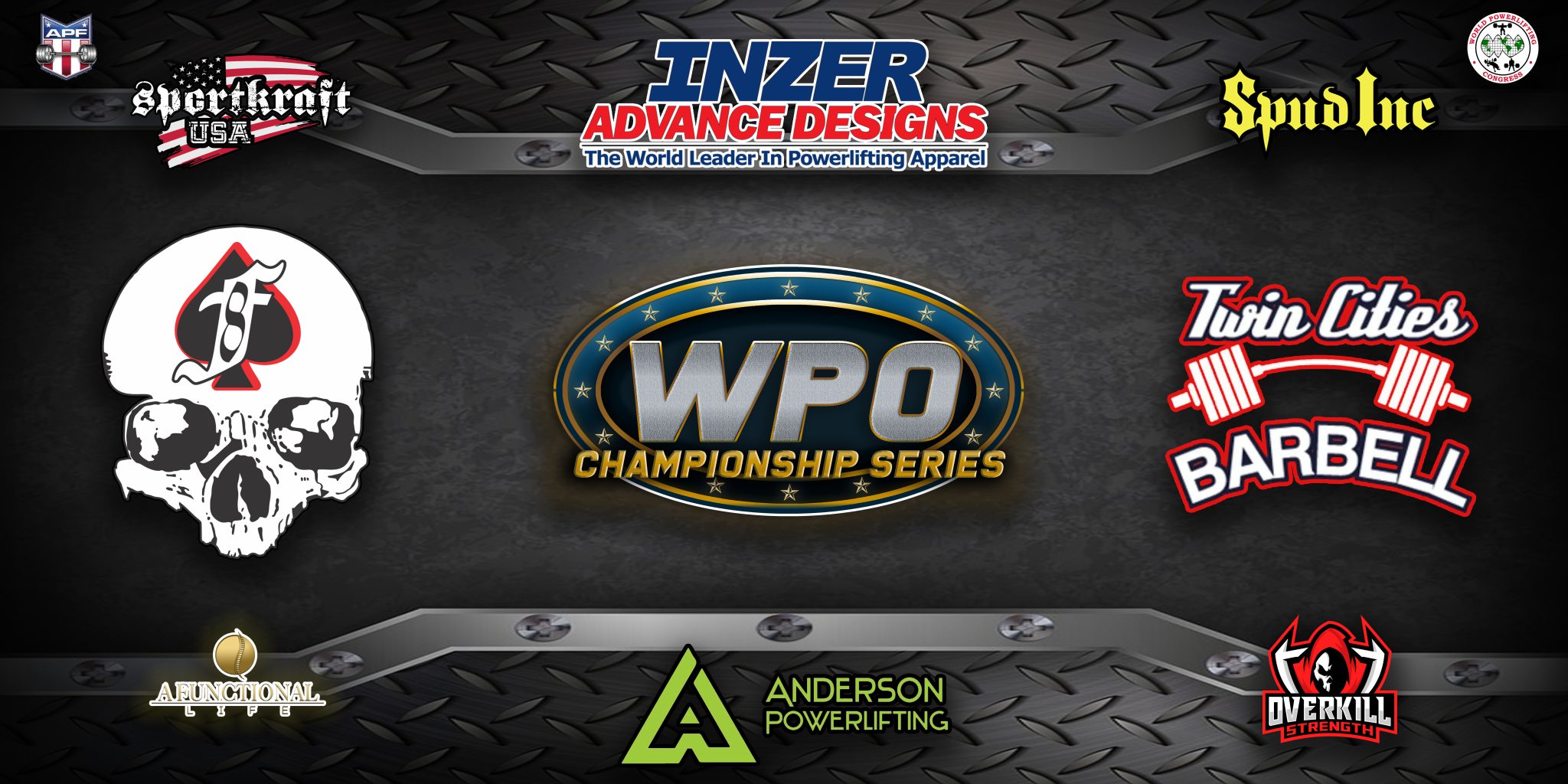 2022 WPO Super Finals Sponsors World Powerlifting Organization